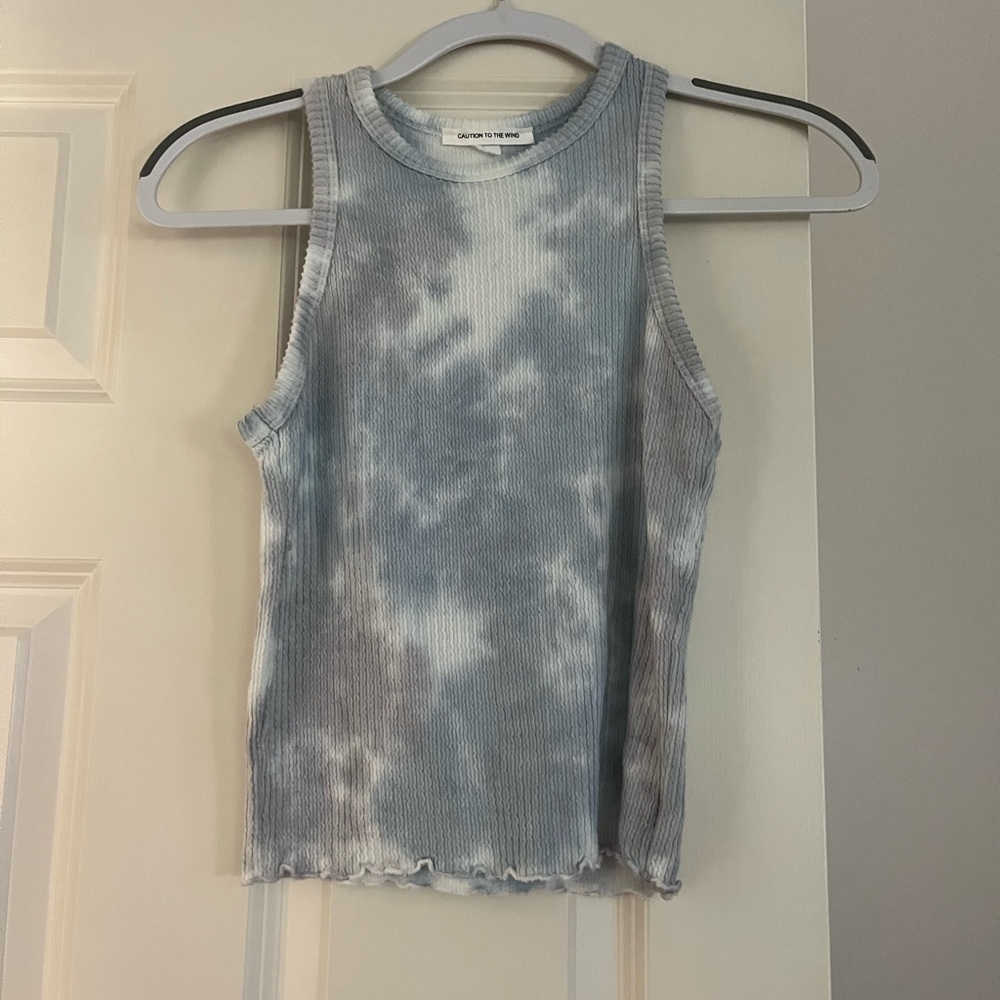 Caution to the Wind Tank Top